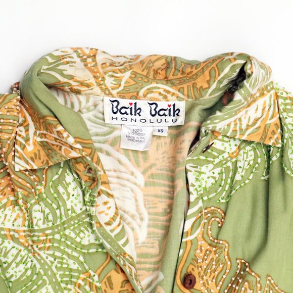 Baik Baik Beaded Hawaiian shirt - Picture 3 of 3